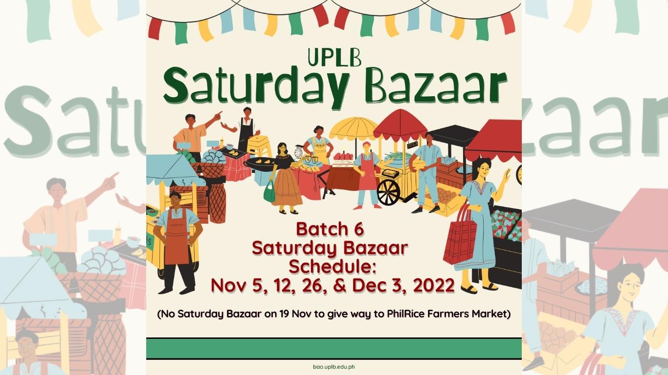 UPLB Saturday Bazaar 2022